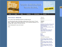Tablet Screenshot of garrymulholland.com
